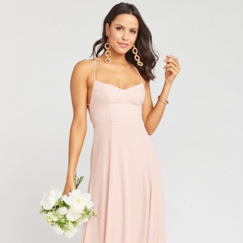 Show Me Your MuMu Dusty Blush Dress